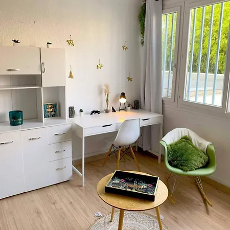 Studio Near Parking With Wifi Center Montpellier